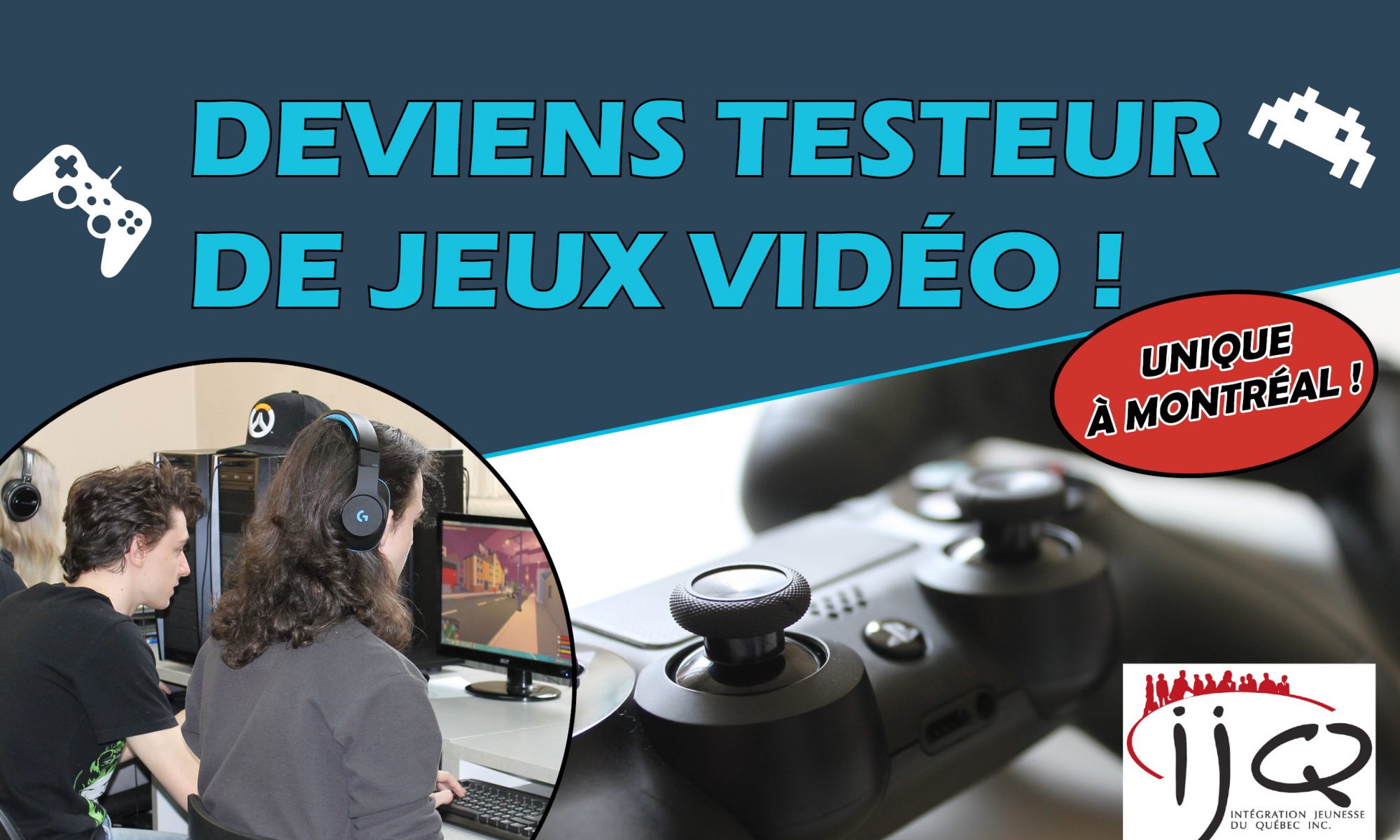 Recrutement formation TESTEUR DE JEUX VIDÉO Centre de publication CentreSud